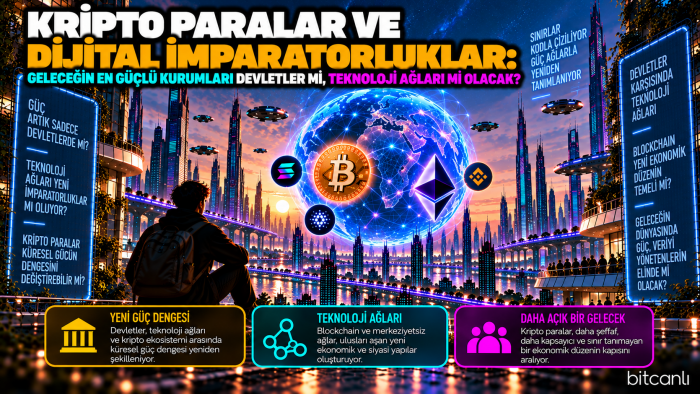 Kripto Paralar ve Dijital İmparatorluklar: Geleceğin En Güçlü Kurumları Devletler Mi, Teknoloji Ağları Mı Olacak?